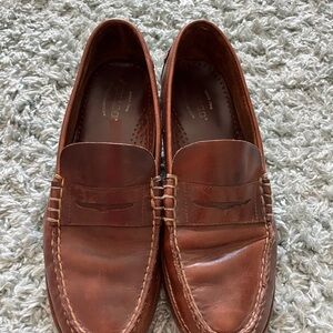 Sebago Brown Leather Loafers